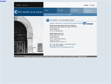 Tablet Screenshot of capaccioli.net