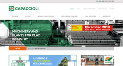 Desktop Screenshot of capaccioli.com